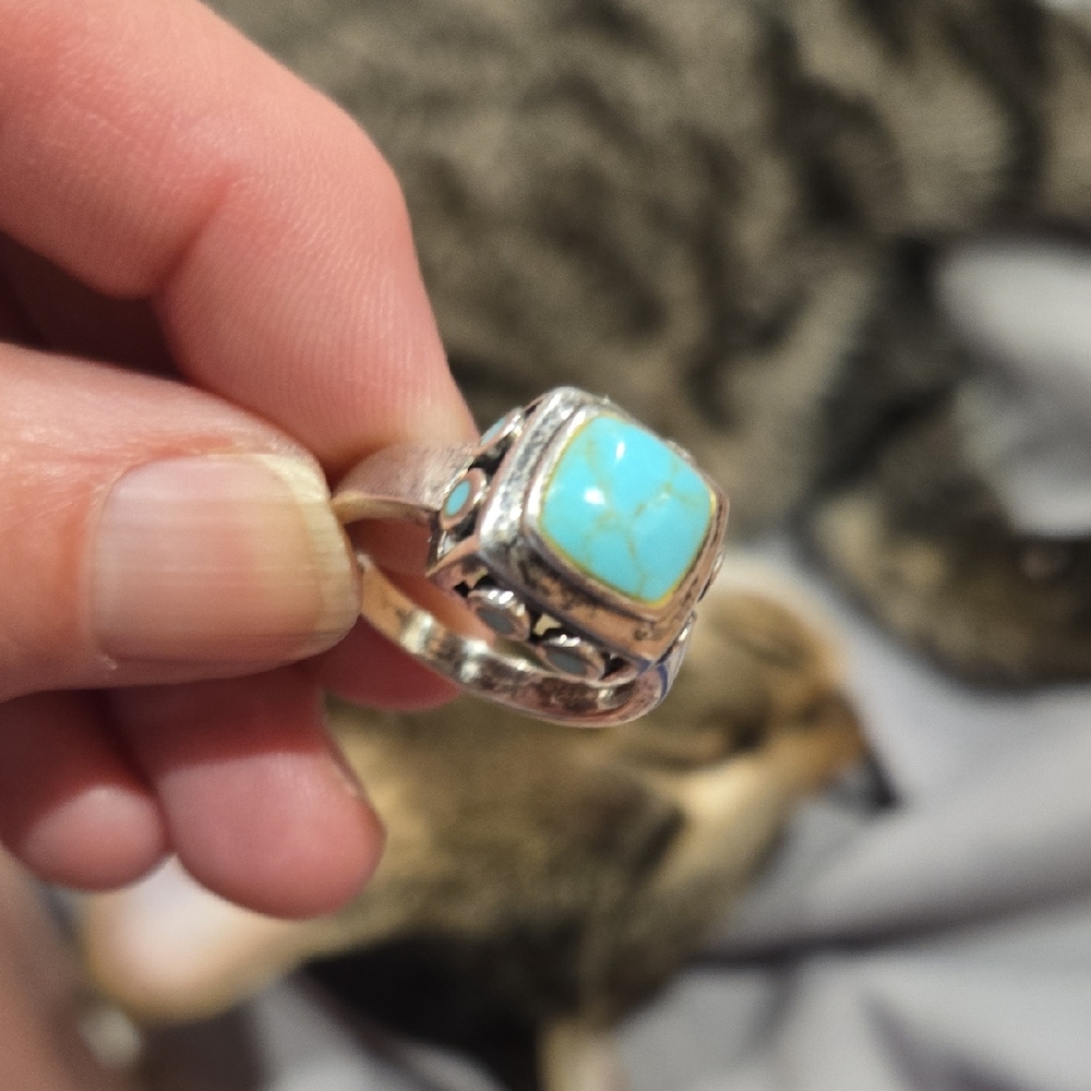Turquoise Silver Ring